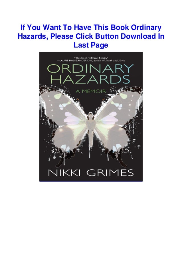 Ordinary Hazards Ordinary Hazards