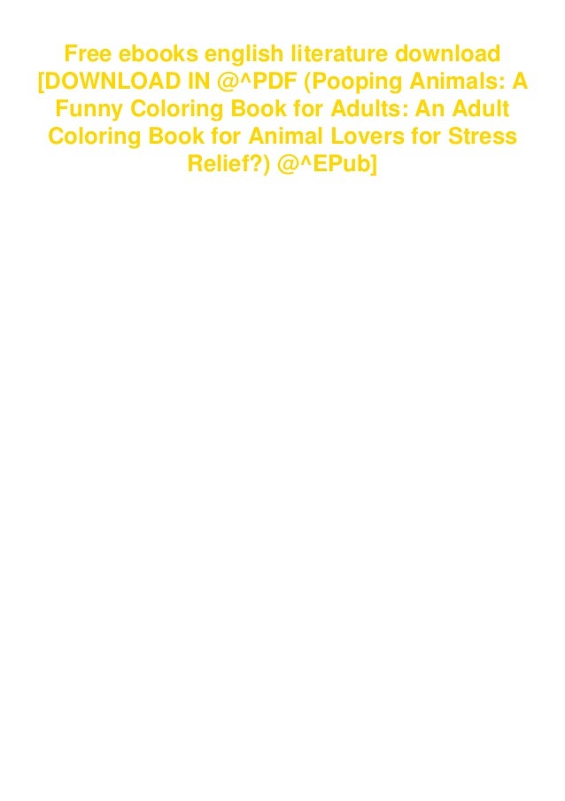 Download Download In Pdf Pooping Animals A Funny Coloring Book For Adults