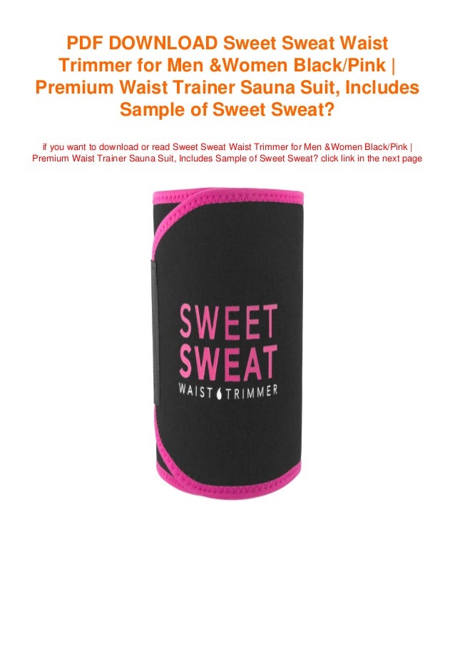sweet sweat waist trainer for men