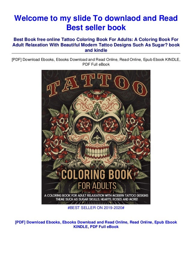 Download Download In Pdf Tattoo Coloring Book For Adults A Coloring Book