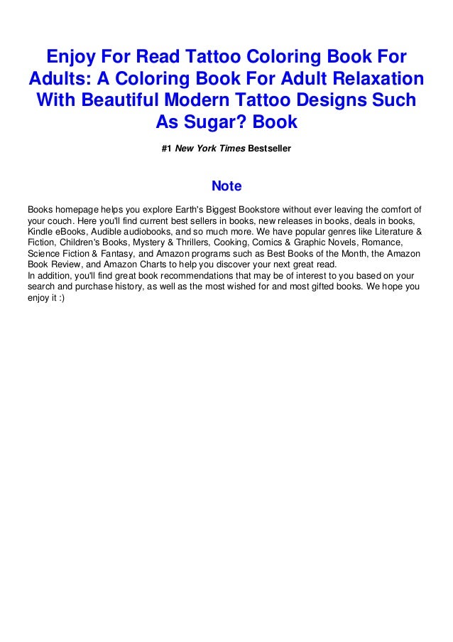 Download Download In Pdf Tattoo Coloring Book For Adults A Coloring Book