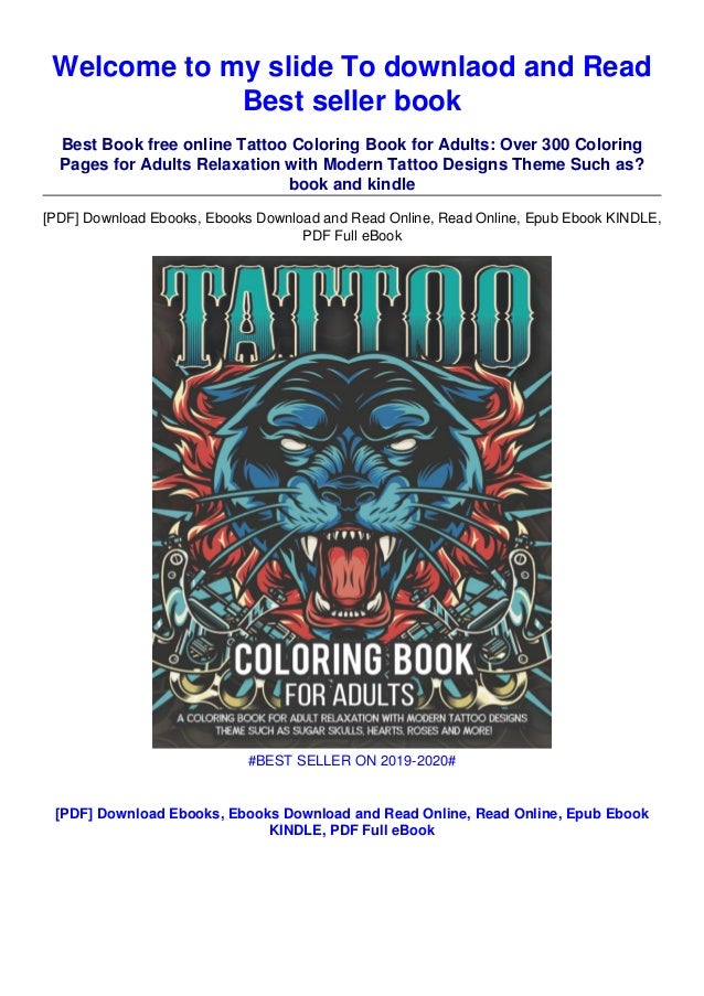 Download Download In Pdf Tattoo Coloring Book For Adults Over 300 Colorin
