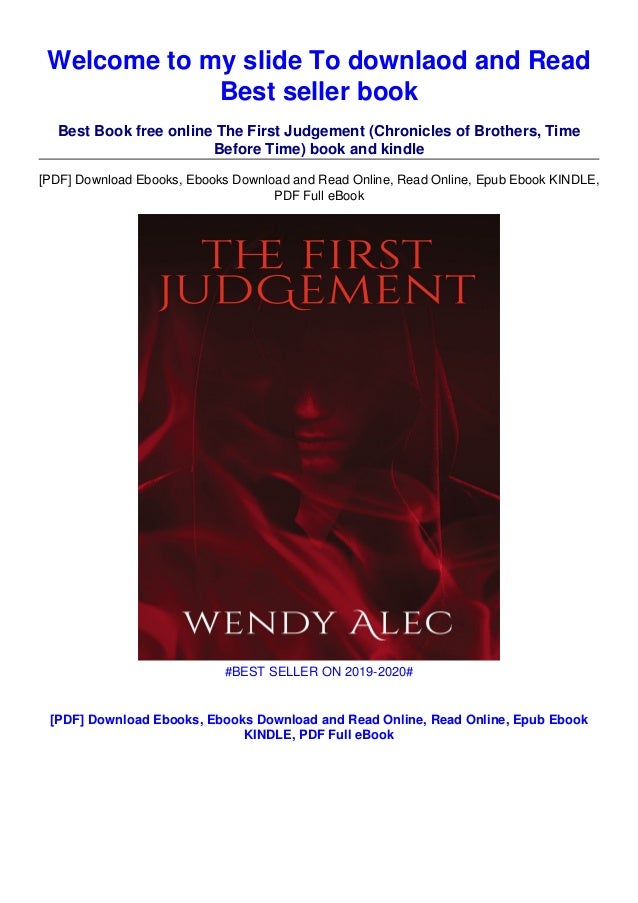 Download In Pdf The First Judgement Chronicles Of Brothers Time Download In Pdf The First Judgement Chronicles Of Brothers Time