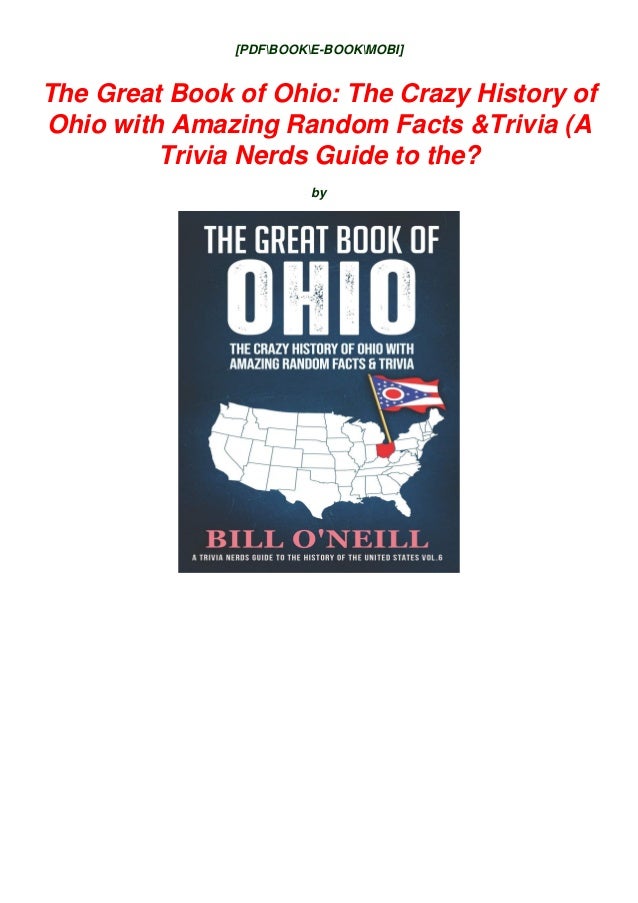 Download In Pdf The Great Book Of Ohio The Crazy History Of Ohio