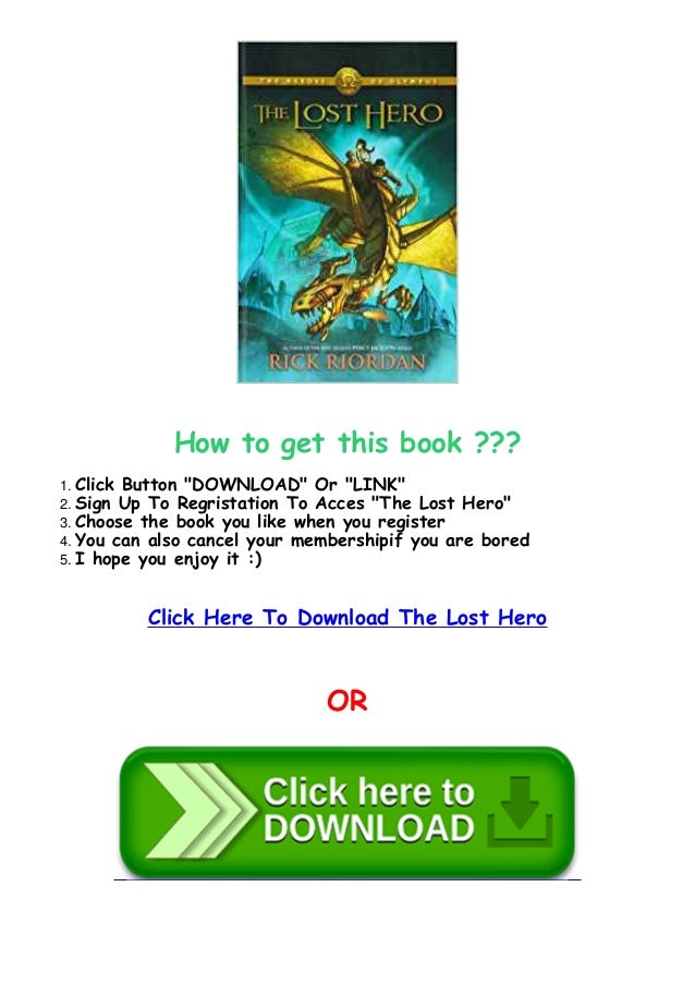 Download In Pdf The Lost Hero Book Download In Pdf The Lost Hero Book