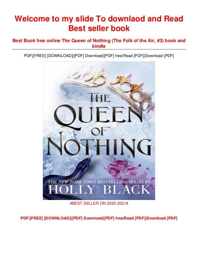 Download In Pdf The Queen Of Nothing The Folk Of The Air 3