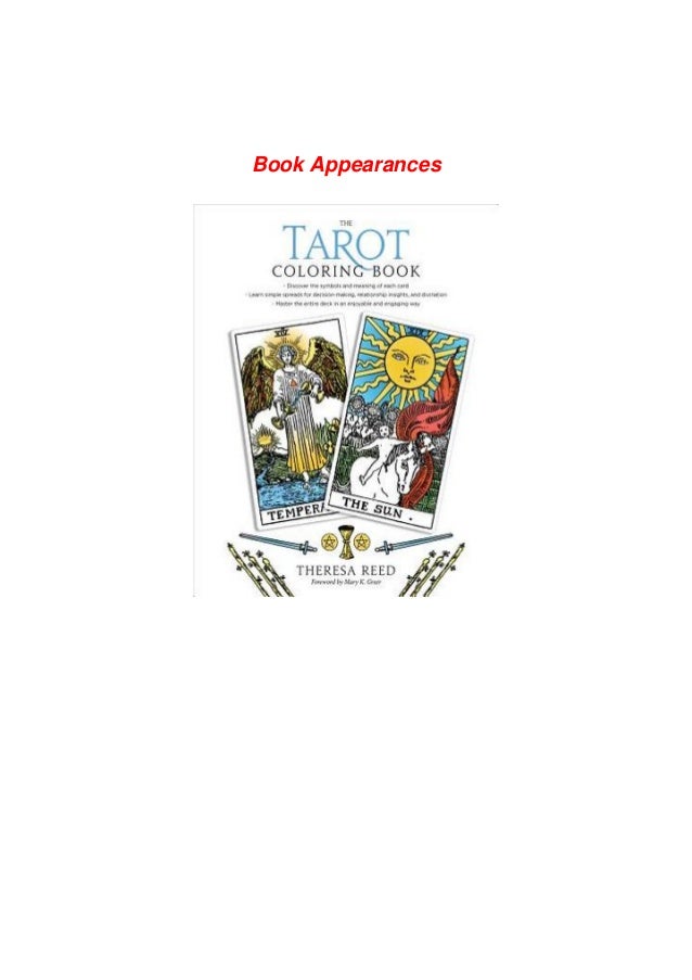Download Download In Pdf The Tarot Coloring Book Epub