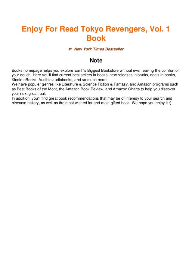 Download In Pdf Tokyo Revengers Vol 1 Epub