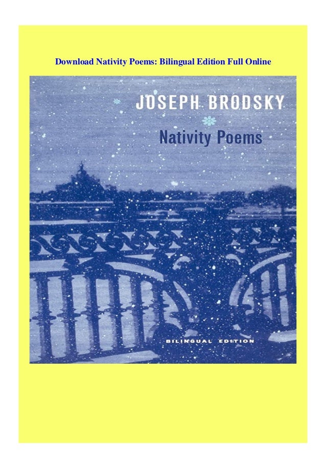 Download Nativity Poems Bilingual Edition Full Online
