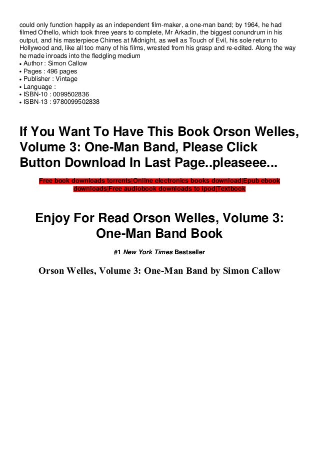 Download one man band 12 inch