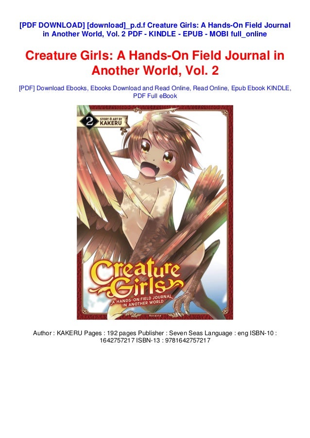 [download]_p.d.f Creature Girls: A Hands-On Field Journal in Another