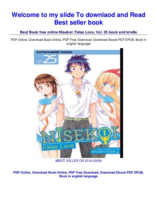 Download P D F Nisekoi False Love Vol 25 R A R
