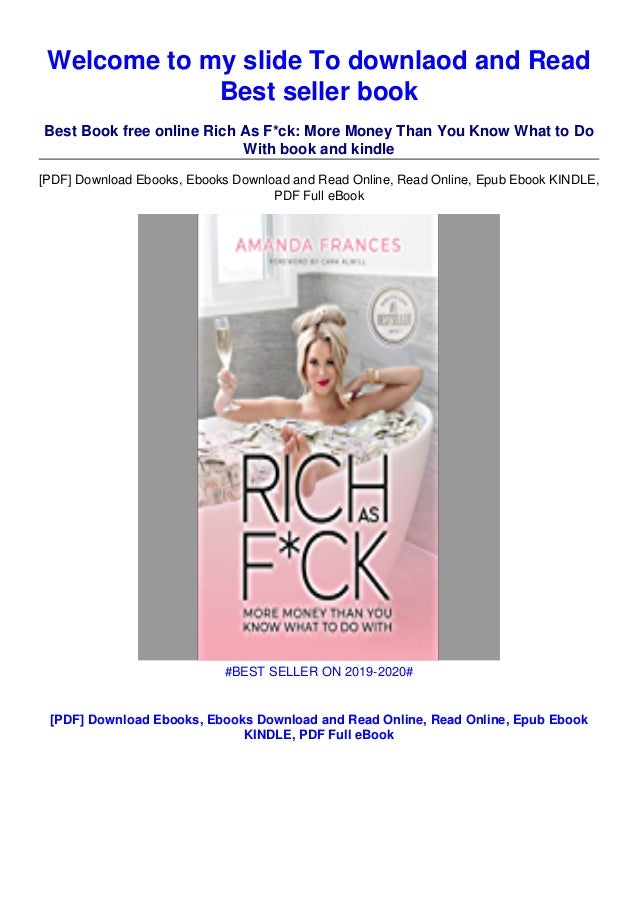Download P D F Rich As F Ck More Money Than You Know What To Do Wi Download P D F Rich As F Ck More Money Than You Know What To Do Wi