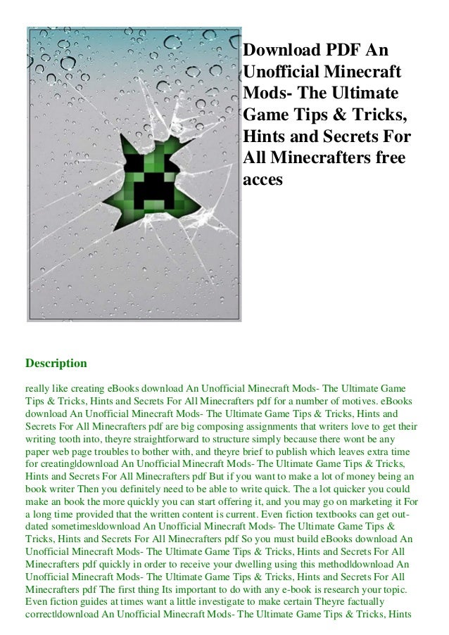 Minecraft 123 Mods