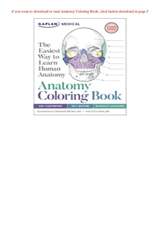 Download Download Pdf Anatomy Coloring Book For Ipad
