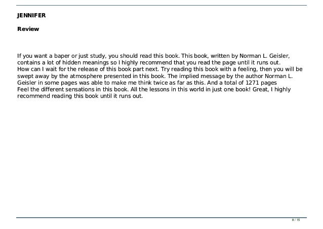 Download Pdf Baker Encyclopedia Of Christian Apologetics Baker R