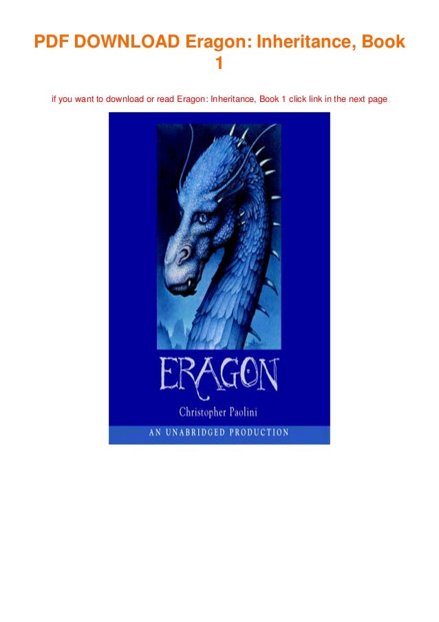 Download Eragon Inheritance Book 4 Pdf