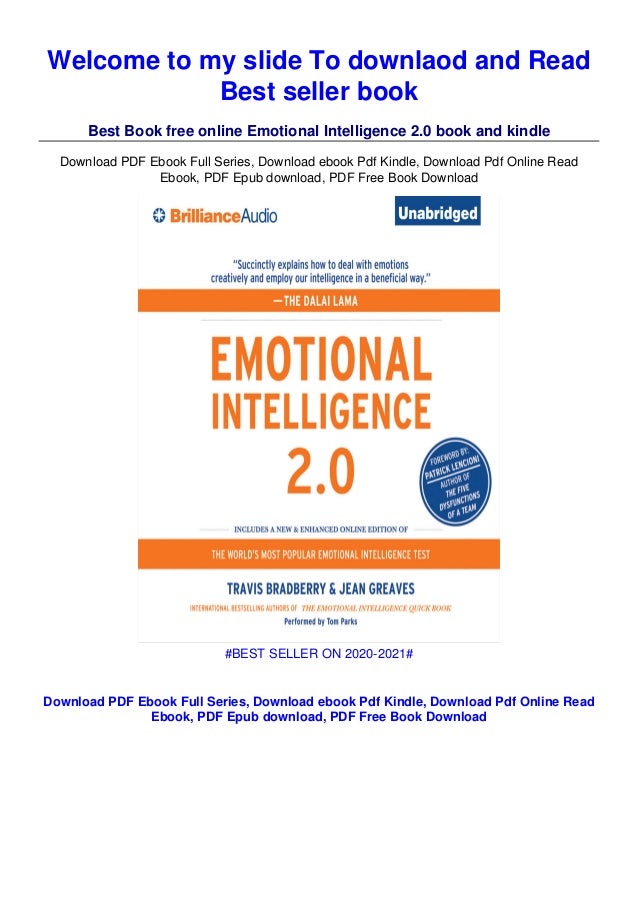 Download Pdf Emotional Intelligence 2 0 Epub