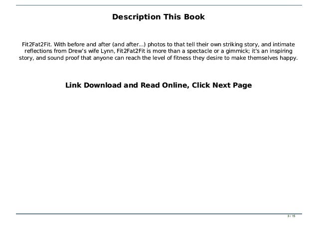 Download Pdf Fit2fat2fit The Unexpected Lessons From Gaining And L