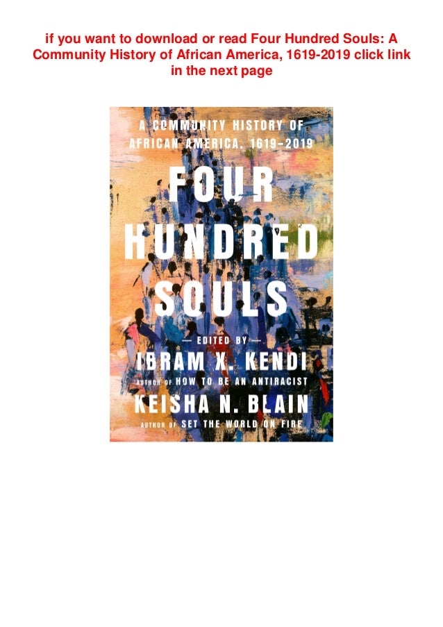 Four Hundred Souls PDF Free Download Four Hundred Souls PDF Free Download