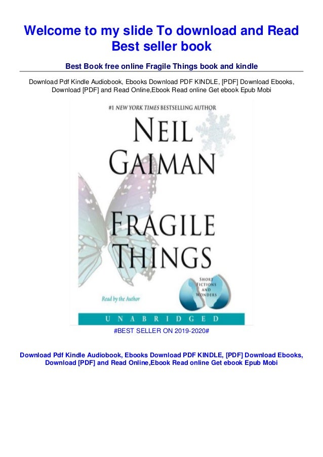 Fragile Things Short Fictions And Wonders Download Free Ebook