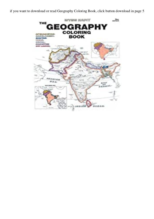 Download Download Pdf Geography Coloring Book Kindle