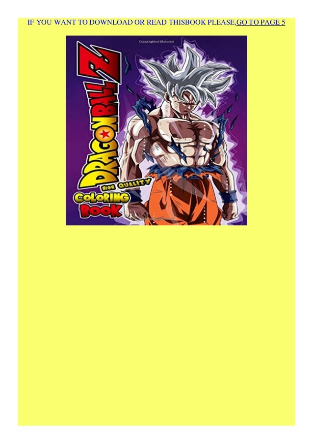 Download Download Pdf High Quality Dragon Ball Z Coloring Book 50 Resampled Co