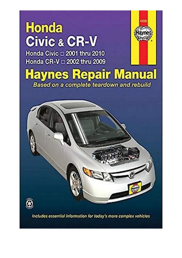 honda civic 2010 service manual pdf download