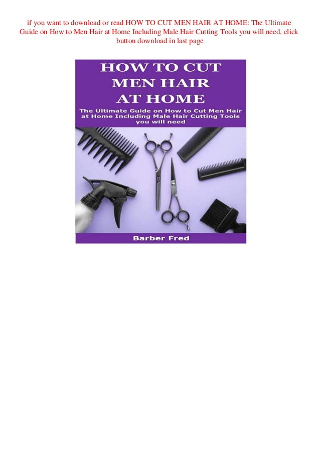 tools to cut men's hair at home