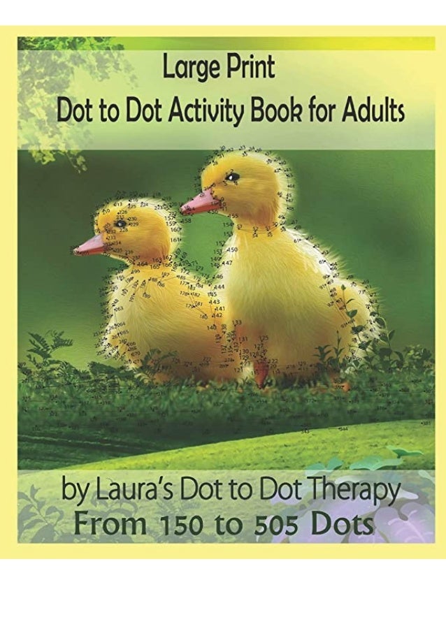Download (PDF) Large Print Dot to Dot Activity Book For Adults From 150