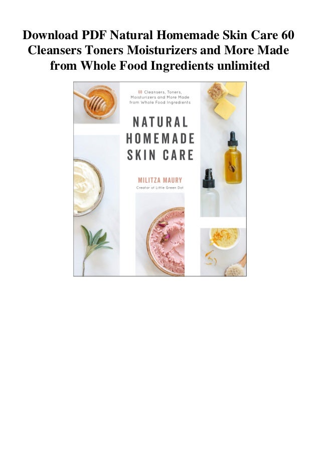 homemade cleanser toner moisturizer