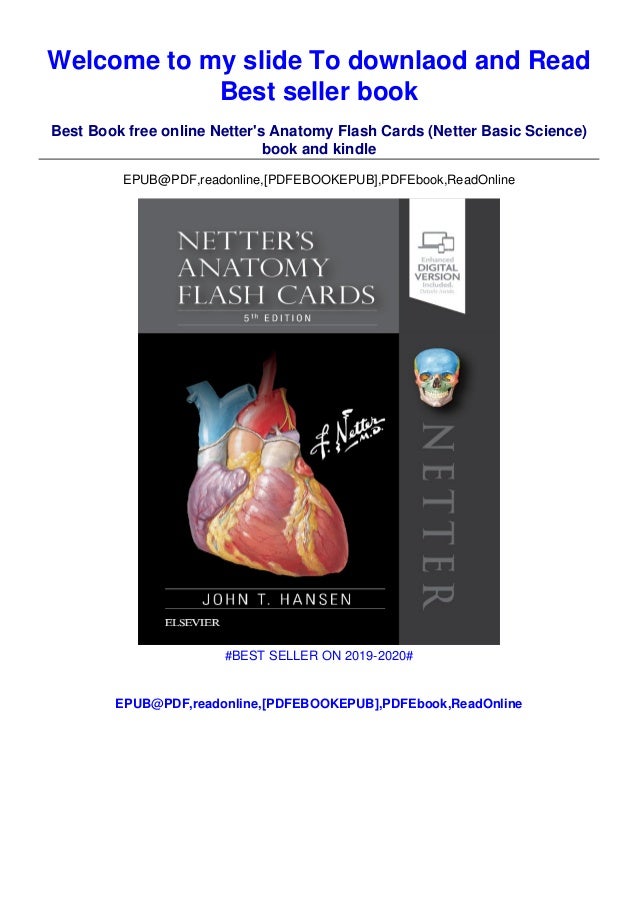 Download [PDF] Netter's Anatomy Flash Cards Basic Science)