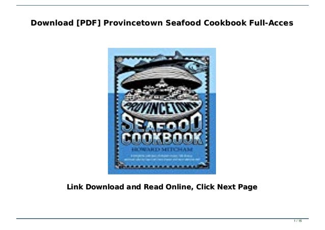 provincetown seafood cookbook pdf download