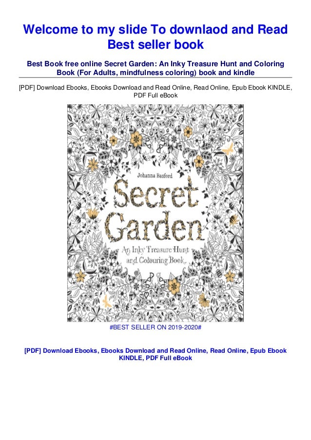 Download Download Pdf Secret Garden An Inky Treasure Hunt And Coloring Book
