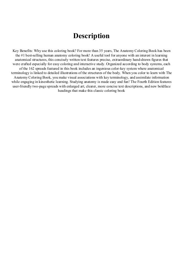 Download Download Pdf The Anatomy Coloring Book By Wynn Kapit
