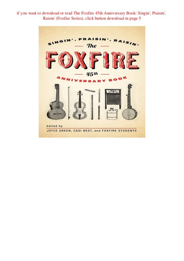 The Foxfire Book Of Simple Living PDF Free Download