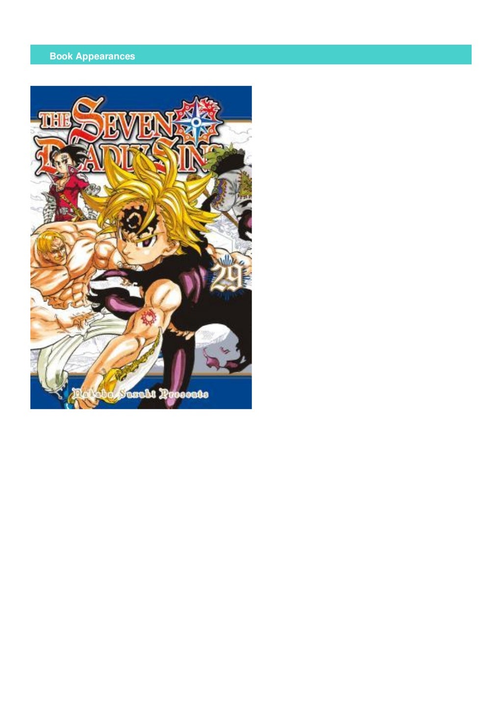Download[PDF]The Seven Deadly Sins, Vol. 29byNakaba