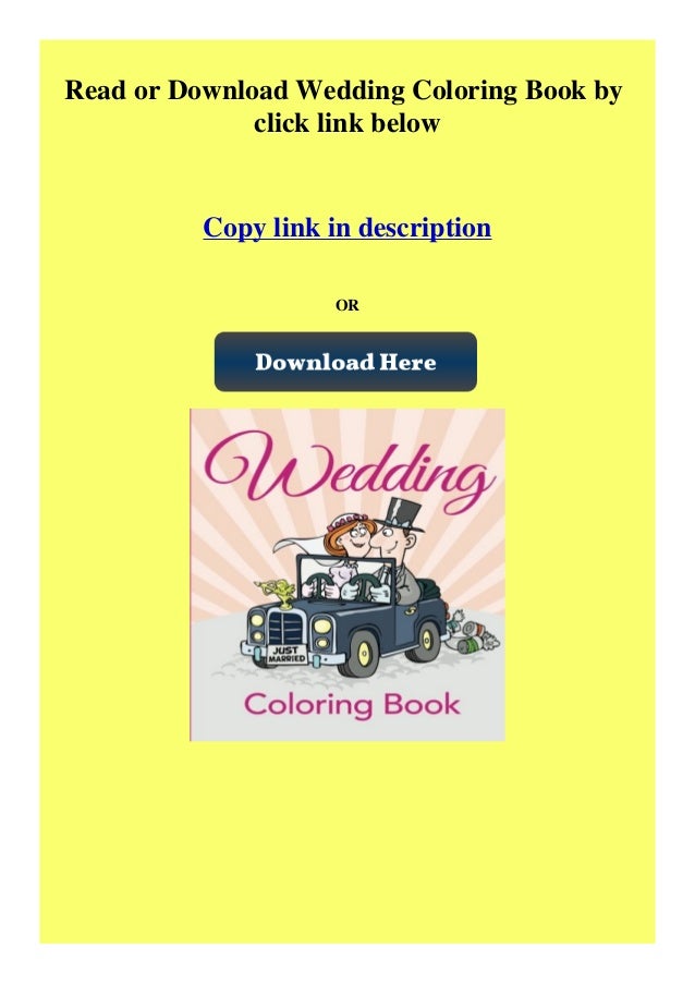 Download Download Pdf Wedding Coloring Book Free Online
