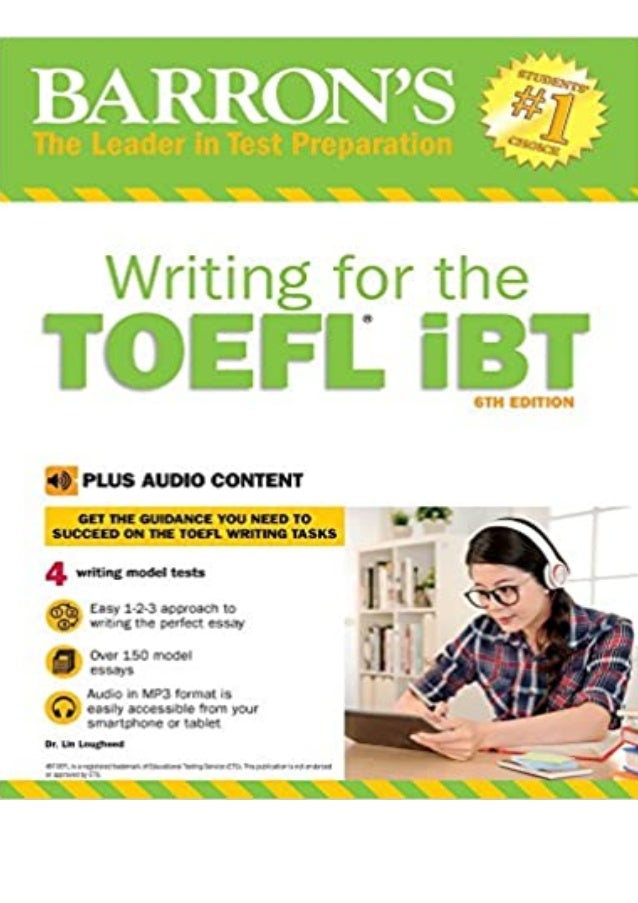 Download Pdf Writing For The Toefl Ibt With Online 6th Edition Barr