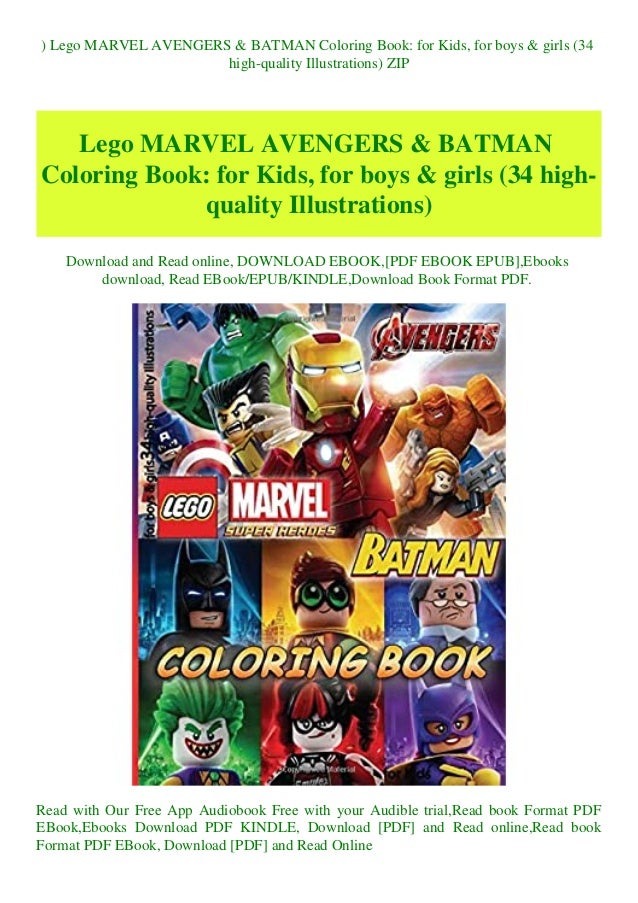 Download Download Pdf Lego Marvel Avengers Batman Coloring Book For Kids