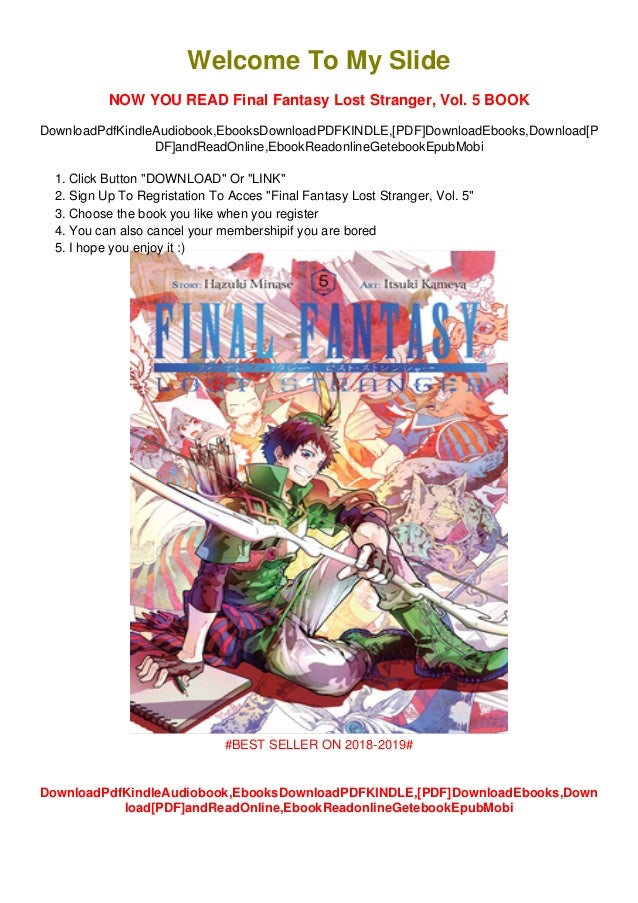Download Read Pdf Epub Final Fantasy Lost Stranger Vol 5 By Hazuki Download Read Pdf Epub Final Fantasy Lost Stranger Vol 5 By Hazuki