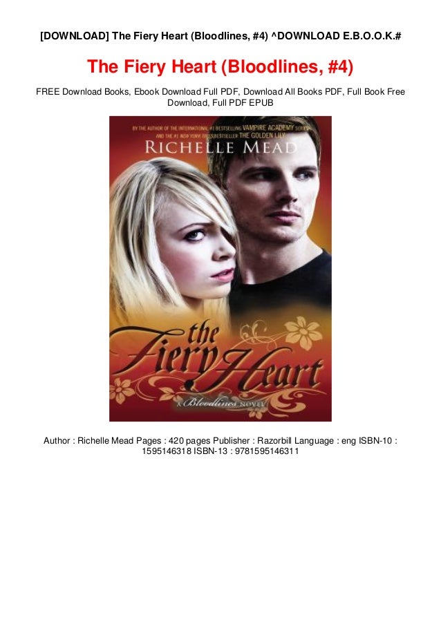 Download The Fiery Heart Bloodlines 4 Download E B O O K