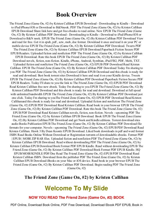 The Friend Zone PDF Free Download