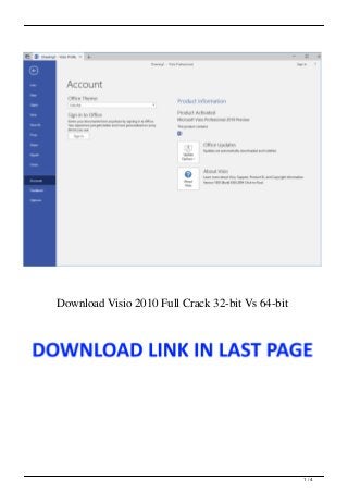 Download Visio 2010 Full Crack 32-bit Vs 64-bit
1 / 4
 