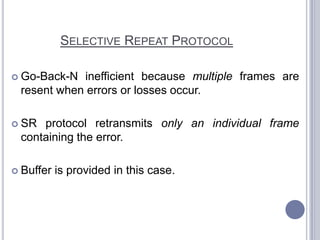GO BACK N PROTOCOL | PPTX