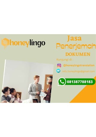 Jasa Penerjemah Dokumen Berkualitas | Honey Lingo