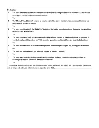 Download applicationform tcs_2016