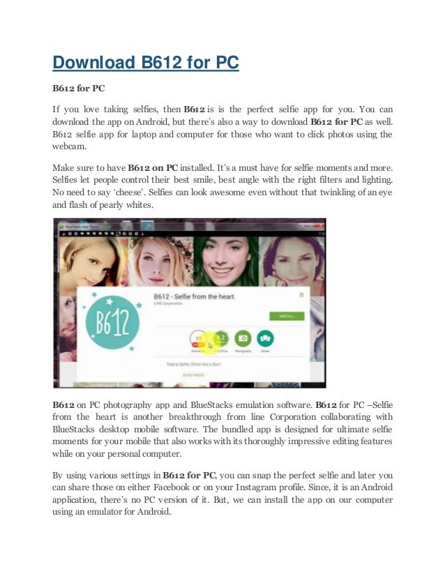 Download B612 For Pc Download B612 For Pc