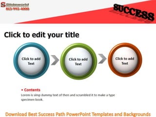 Download best success path power point templates and backgrounds