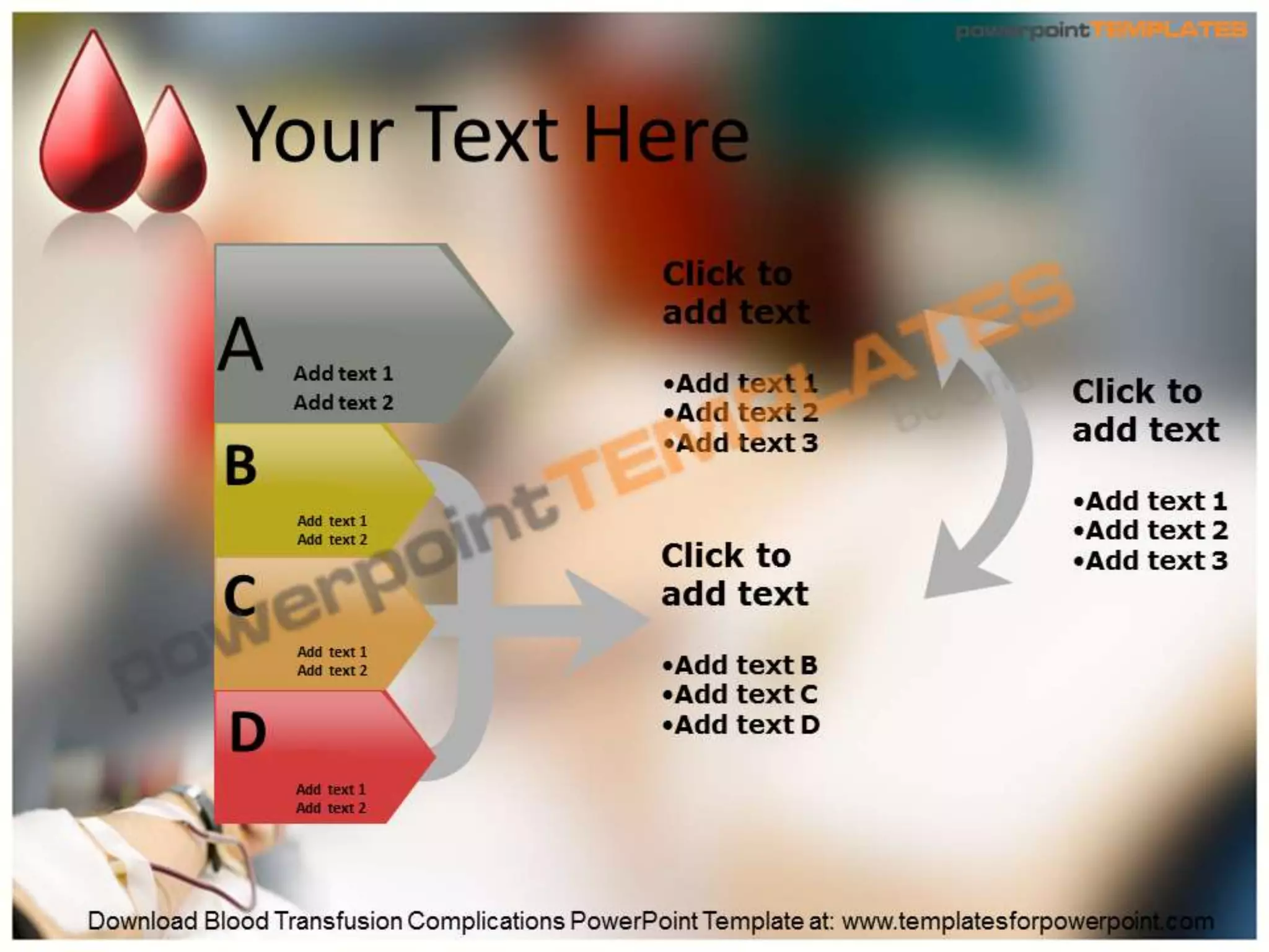 Download Blood Transfusion Complications PowerPoint Template | PPTX